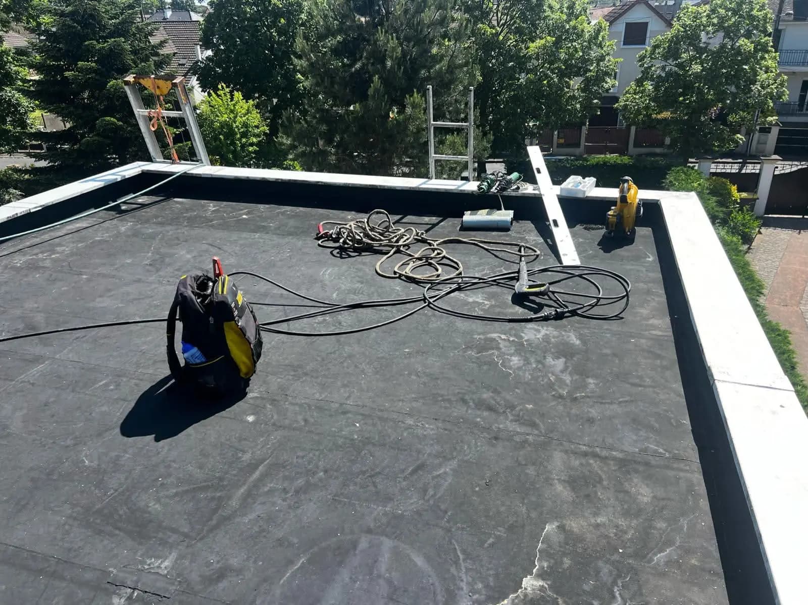 Étanchéité d’une toiture terrasse